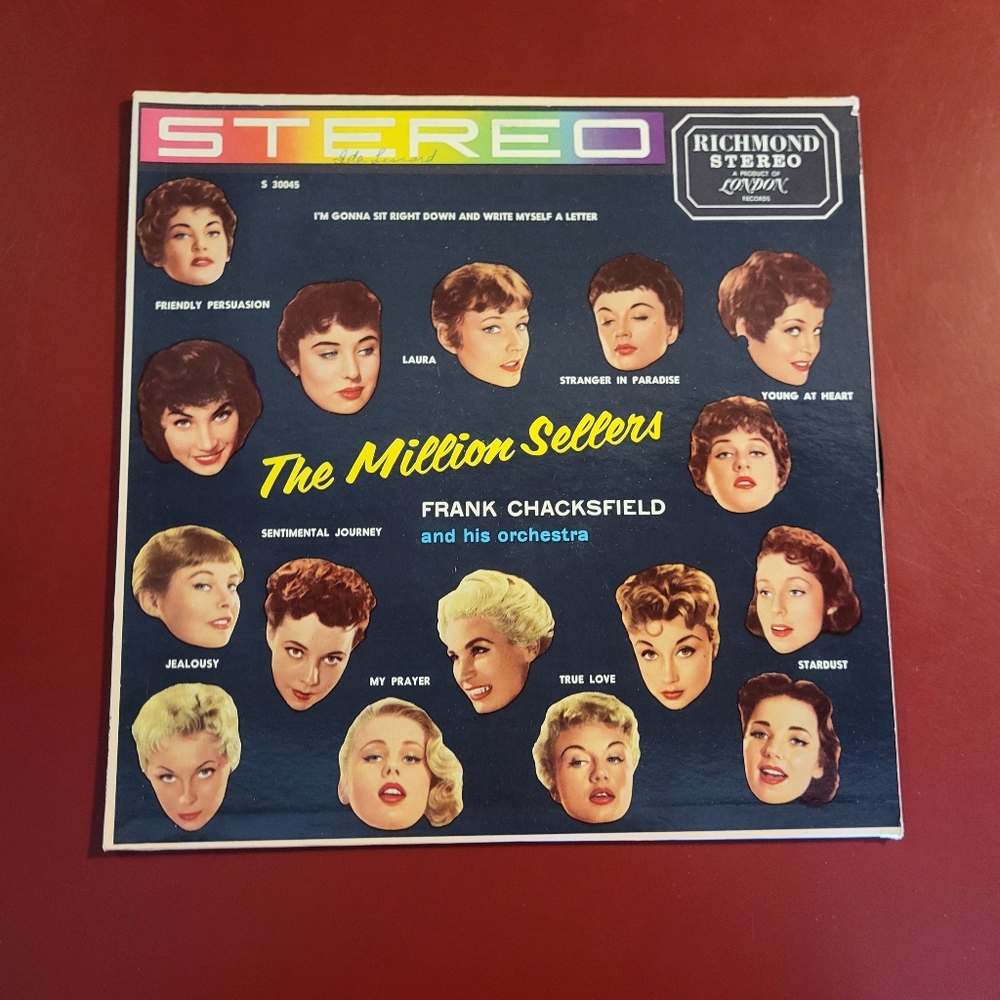The Million Sellers Frank Chacksfield And His Orchid Vinyl LP Record
